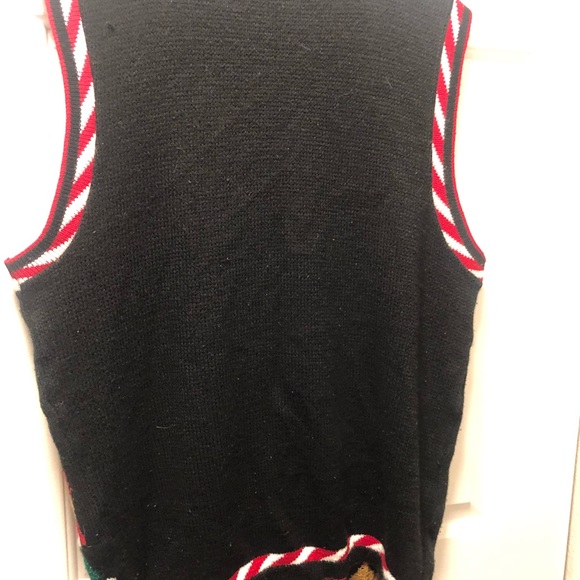 Holiday Time Women's Ugly Christmas Sweater Vest Size XL - Picture 8 of 12